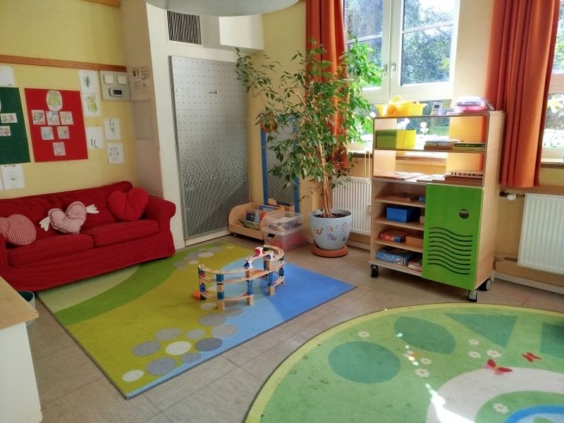 Blick in den Gruppenraum der Froschgruppe